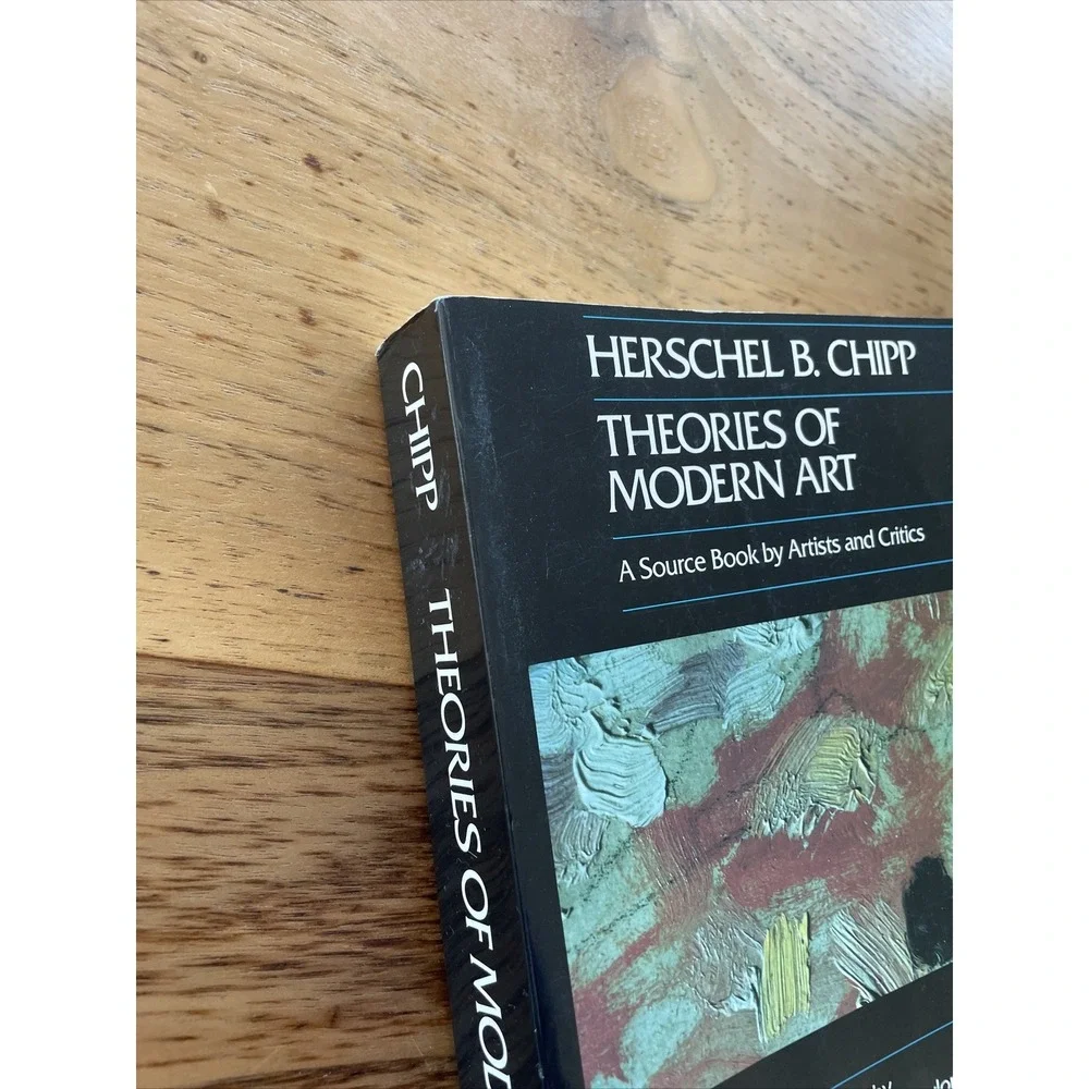 Theories of Modern Art Book A Source Book by Artists and Critics Art History